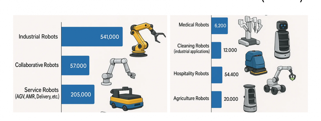 Global Robot Sales Reach New Heights in 2023