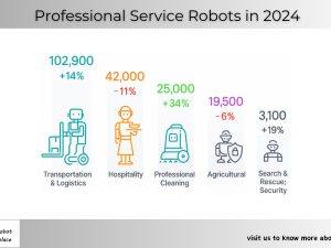 Professional Service Robots in 2024: A Technical Review