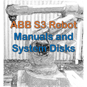 ABB S3 Robot Manuals and Sytem Disks