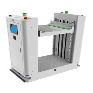 SMT synchronous belt up-down docking AGV  Robot 100 Kg payload 