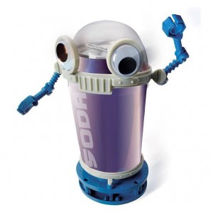 Tin Can Edge-Detector Robot Toys 