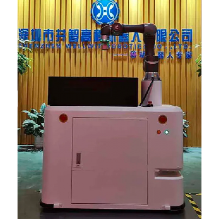 Smart Logistics Composite AMR 350kg with Auto Shelf Recognition for Material Logistics - WAR350SL WELLWIT Smart Logistics Composite AMR 350kg with Auto Shelf Recognition for Material Logistics WAR350SL - Image 2