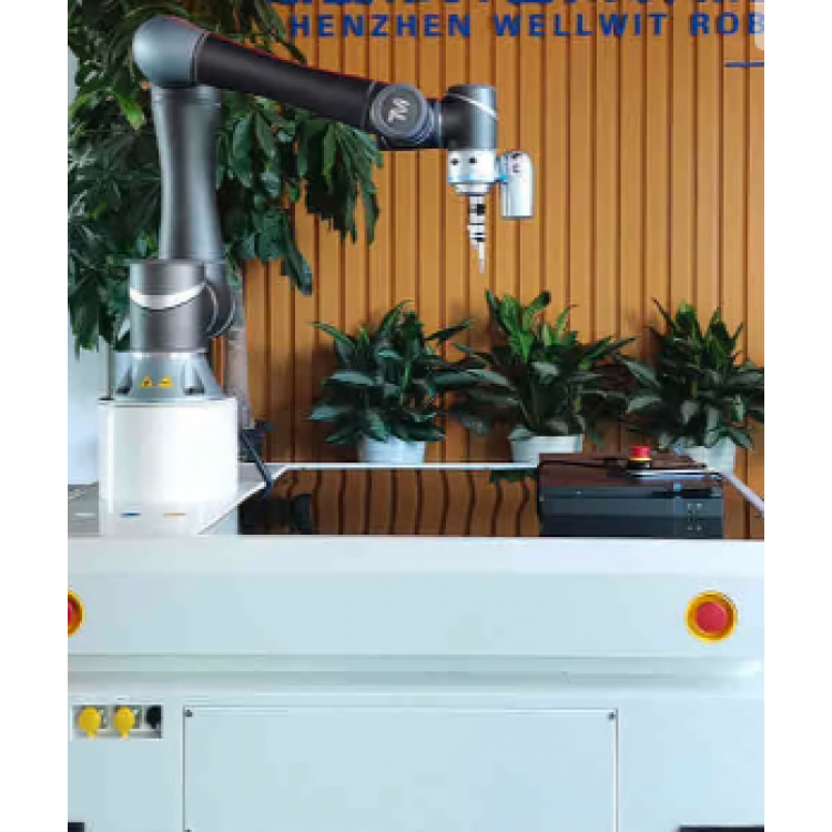 Composite AMR Robot 600kg Dual Steer Wheel Laser Slam Navigation for Transport - WAR600DS WELLWIT Composite AMR Robot 600kg Dual Steer Wheel Laser Slam Navigation for Transport WAR600DS - Image 2