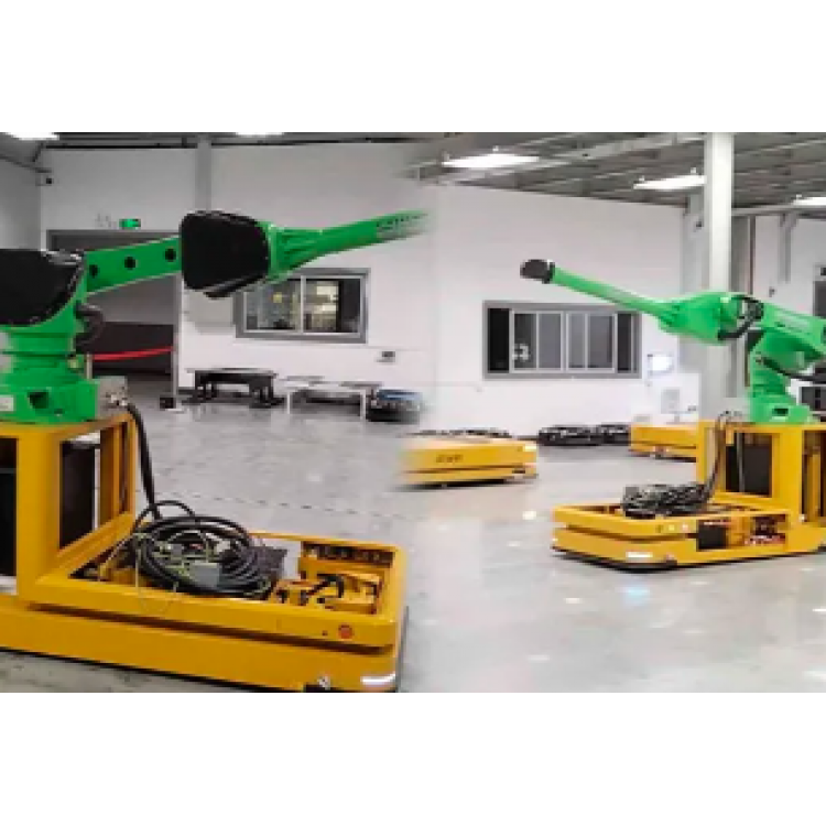 Composite AMR Robot 500kg Omnidirectional Laser Slam for Transport Delivery - WAR2000DS WELLWIT Composite AMR Robot 500kg Omnidirectional Laser Slam for Transport Delivery WAR2000DS - Image 2