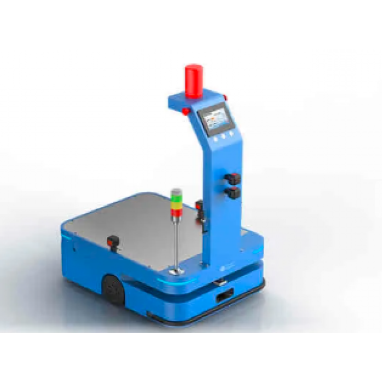 500kg Autonomous Tow Tractor AMR with Lidar Slam Navigation for Factory Transport - WD500SL WELLWIT 500kg Autonomous Tow Tractor AMR with Lidar Slam Navigation for Factory Transport WD500SL