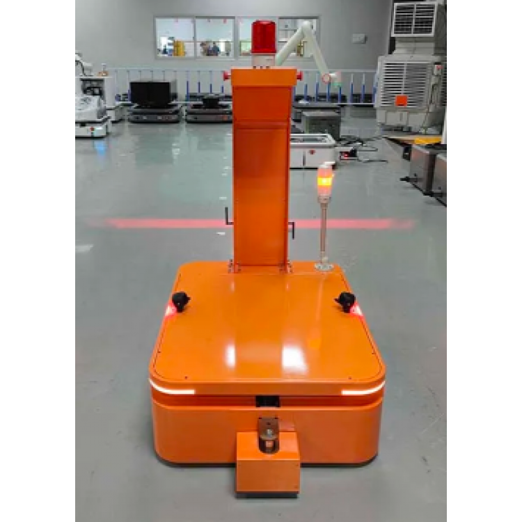500kg Autonomous Tow Tractor AMR with Lidar Slam Navigation for Factory Transport - WD500SL WELLWIT 500kg Autonomous Tow Tractor AMR with Lidar Slam Navigation for Factory Transport WD500SL - Image 2