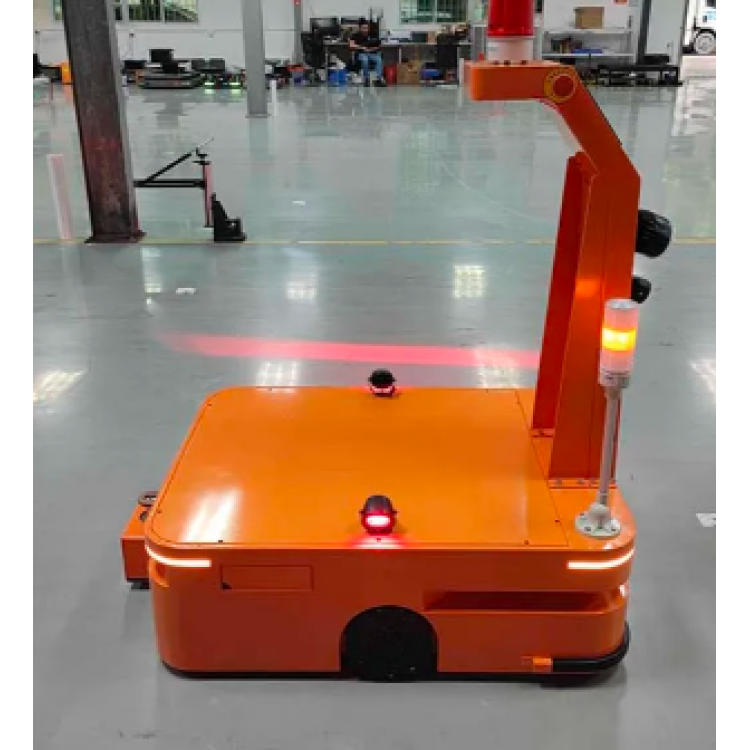 500kg Autonomous Tow Tractor AMR with Lidar Slam Navigation for Factory Transport - WD500SL WELLWIT 500kg Autonomous Tow Tractor AMR with Lidar Slam Navigation for Factory Transport WD500SL - Image 3