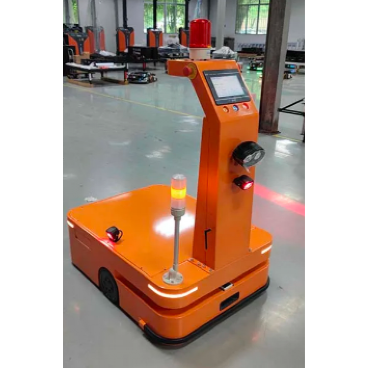 500kg Autonomous Tow Tractor AMR with Lidar Slam Navigation for Factory Transport - WD500SL WELLWIT 500kg Autonomous Tow Tractor AMR with Lidar Slam Navigation for Factory Transport WD500SL - Image 4