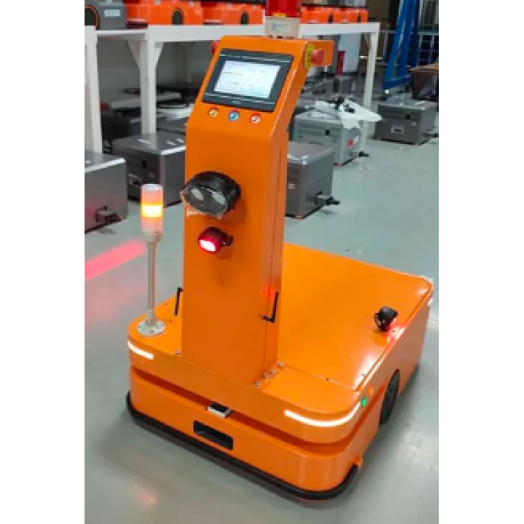 500kg Autonomous Tow Tractor AMR with Lidar Slam Navigation for Factory Transport - WD500SL WELLWIT 500kg Autonomous Tow Tractor AMR with Lidar Slam Navigation for Factory Transport WD500SL - Image 5