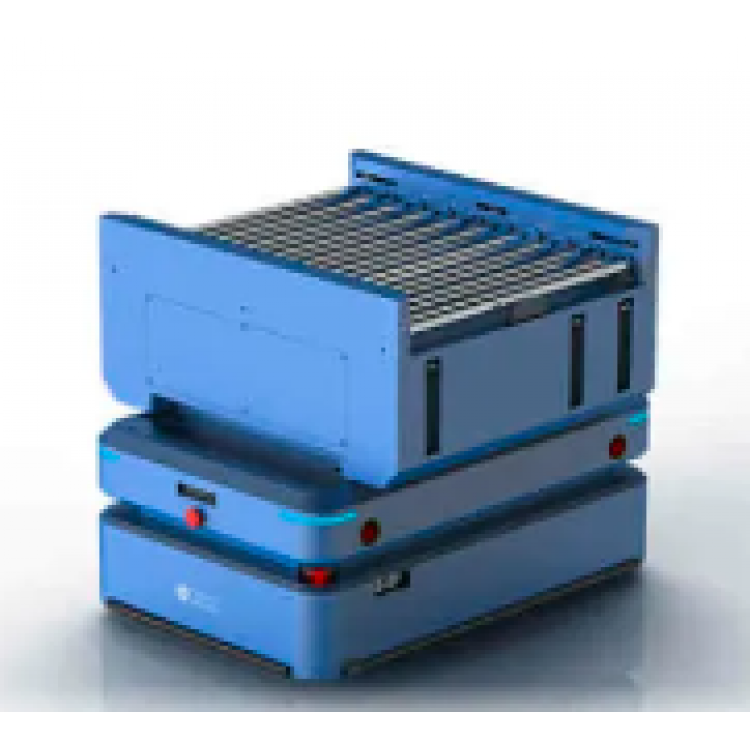 Lidar Slam Autonomous Mobile Roller Conveyor Robot 100kg Payload for Material Handling - WR100SL WELLWIT Lidar Slam Autonomous Mobile Roller Conveyor Robot 100kg Payload for Material Handling WR100SL