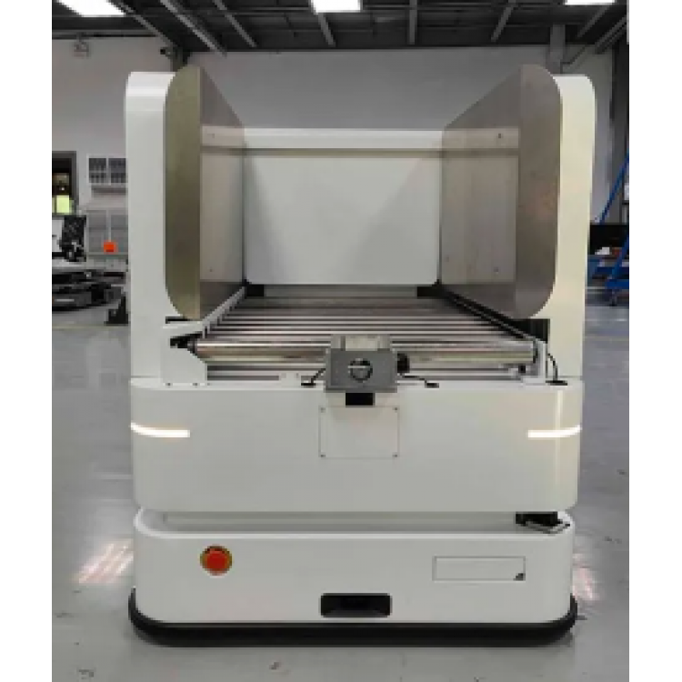 Lidar Slam Autonomous Mobile Roller Conveyor Robot 100kg Payload for Material Handling - WR100SL WELLWIT Lidar Slam Autonomous Mobile Roller Conveyor Robot 100kg Payload for Material Handling WR100SL - Image 3