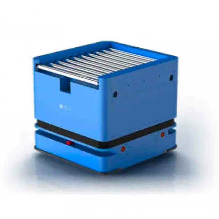 Lidar Slam Autonomous Mobile Roller Conveyor Robot With150kg Payload for Material Handling - WR150SL WELLWIT Lidar Slam Autonomous Mobile Roller Conveyor Robot With150kg Payload for Material Handling WR150SL