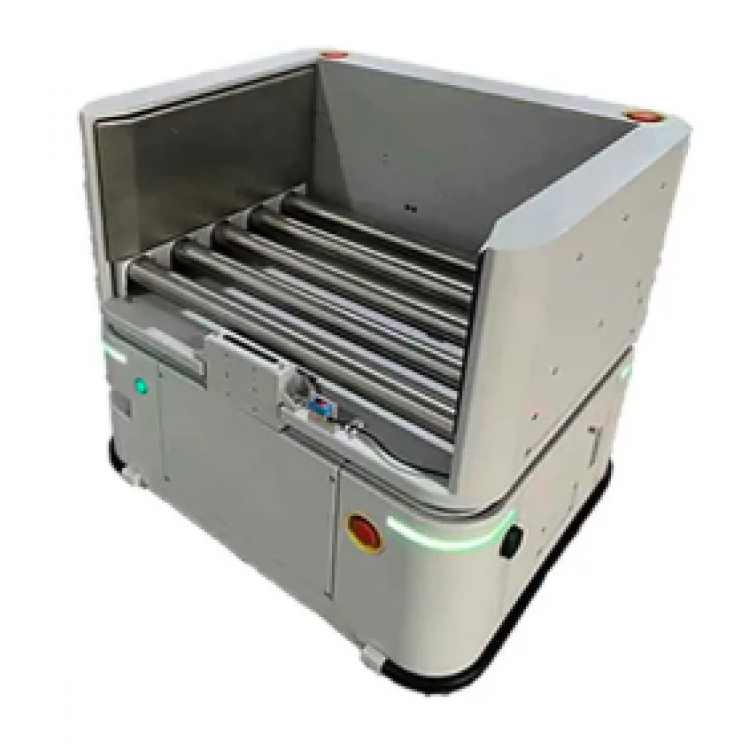 Lidar Slam Autonomous Mobile Roller Conveyor Robot With150kg Payload for Material Handling - WR150SL WELLWIT Lidar Slam Autonomous Mobile Roller Conveyor Robot With150kg Payload for Material Handling WR150SL - Image 2