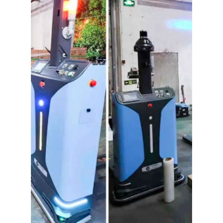1400kg High Lift AMR Forklift WMF1000-CCD14 1600mm Laser Navigation for Warehouse - WMF1000-CDD14 1400kg High Lift AMR Forklift WMF1000-CCD14 1600mm Laser Navigation for Warehouse WMF1000-CDD14 - Image 3