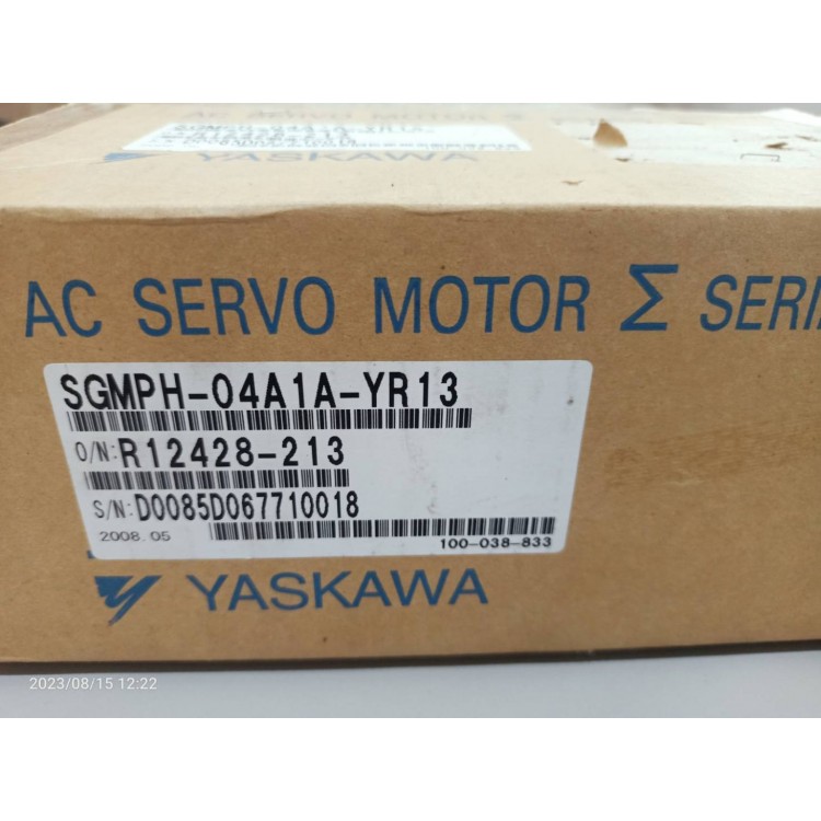 Yaskawa Robot Servo Motor, SGMPH-04A1A-YR13