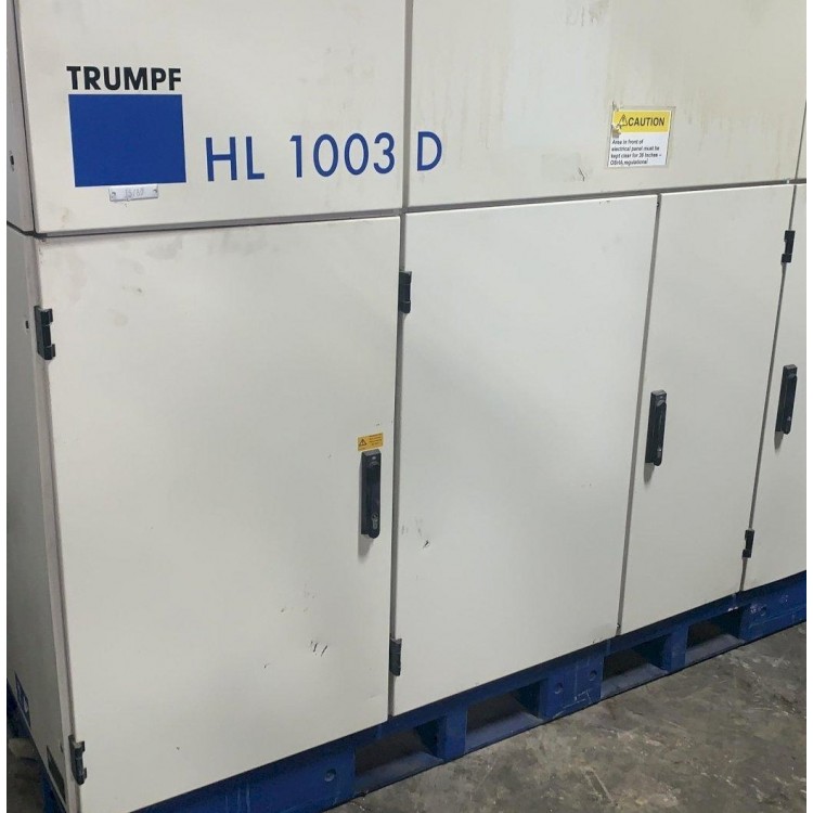 Laser Source Unit for Robot Cutting Application, Trumpf HL 1003D