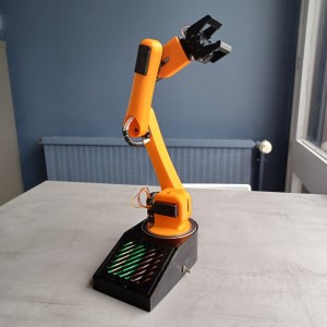 3D printed open-source Arduino robotic arm