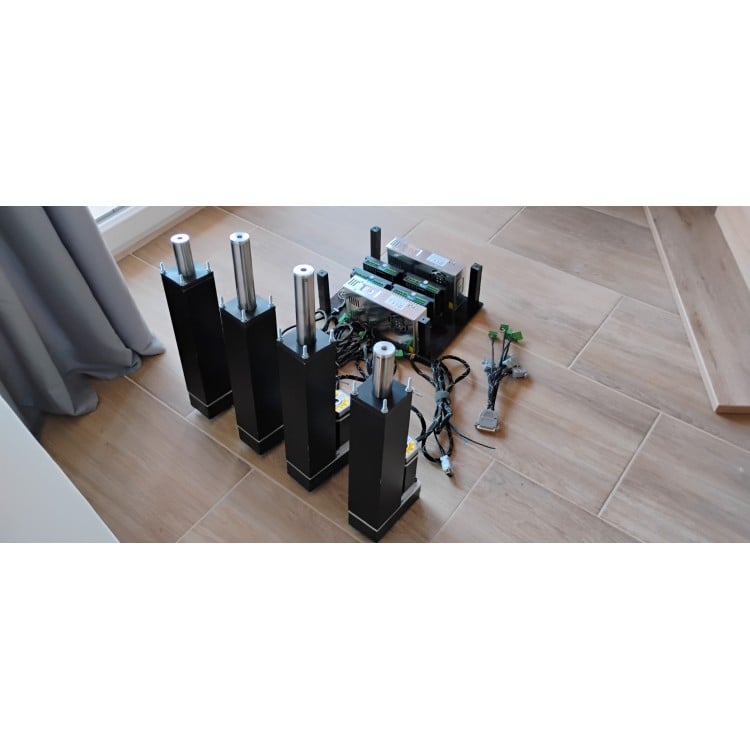 Actuator 200mm 100kg Nema23 stepper motor