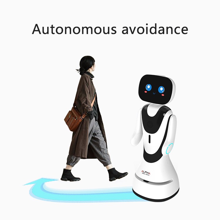 Timo reception robot, programmable tour guide robot