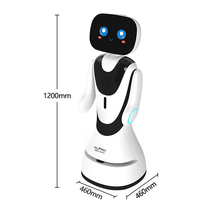 Timo reception robot, programmable tour guide robot