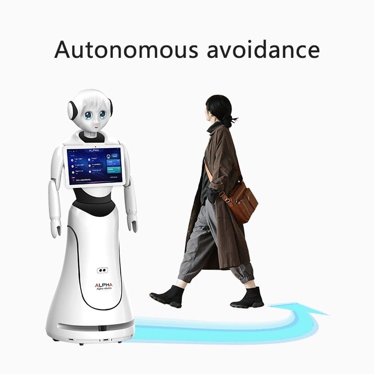 Alice Humanoid Reception Robot, Programmable Hot Selling Service Robot