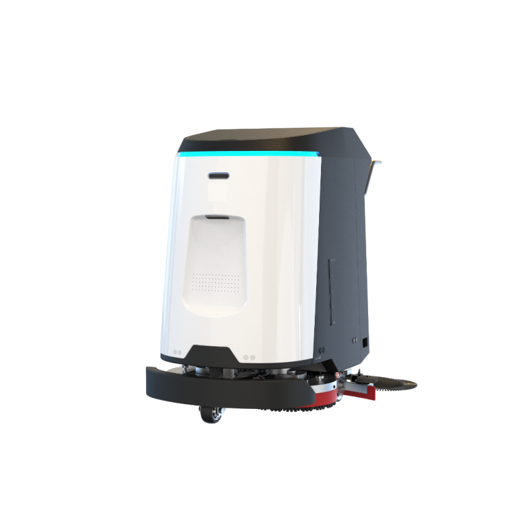 Baby Orca, AI Indoor Floor Scrubber Robot