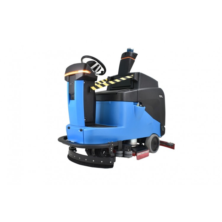 Seal, AI Ride-On Floor Scrubber Robot