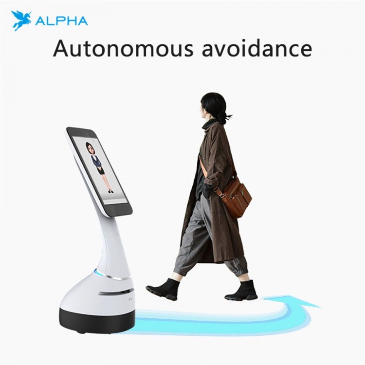 Alpha Jupiter Digital Human Guide AI Commercial Robot
