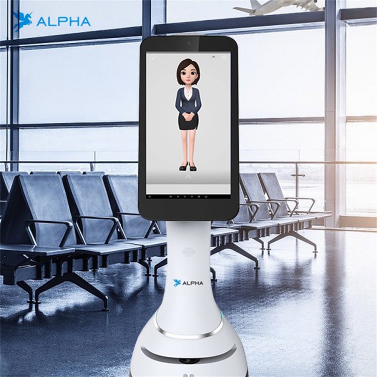 Alpha Jupiter Digital Human Guide AI Commercial Robot