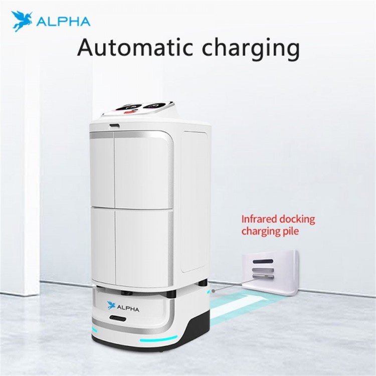 Alpha Robotics, Speedybot Hotel Service Delivery Robot