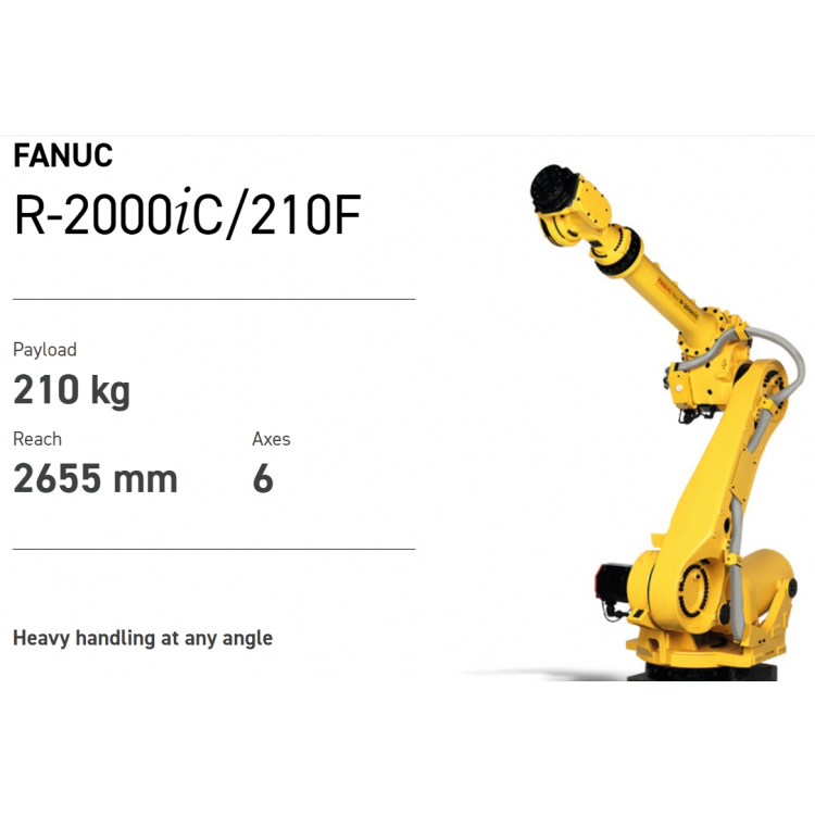 Brand new Fanuc R-2000iC/210F Robot